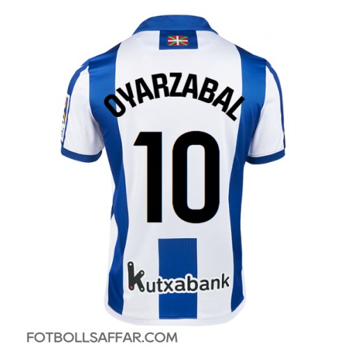 Real Sociedad Mikel Oyarzabal #10 Hemmatröja 2024-25 Kortärmad